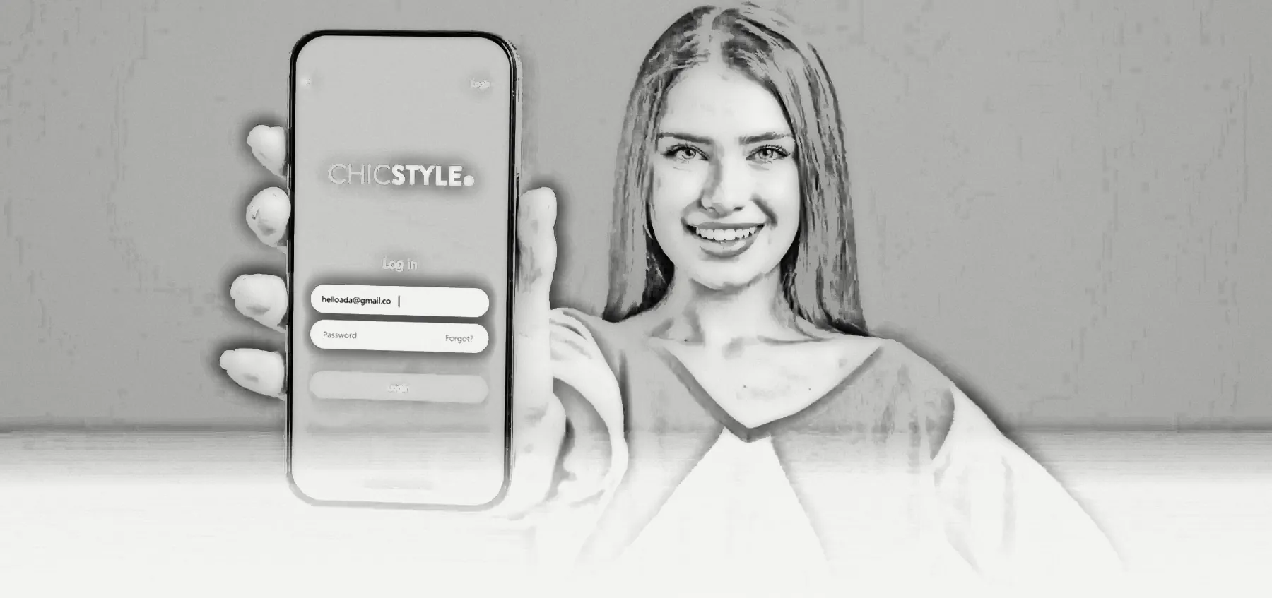 ChicStyle, drawn in pencil